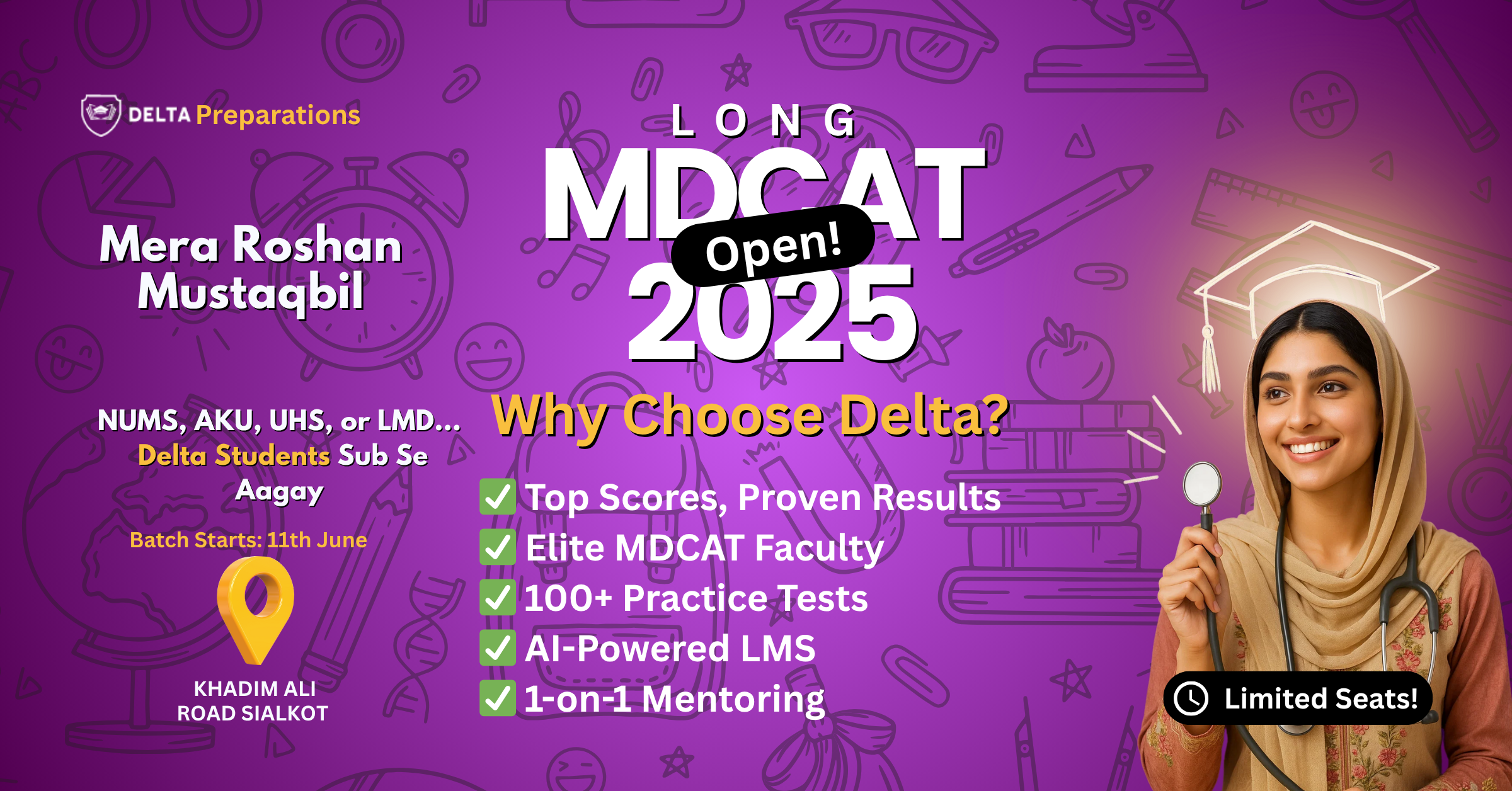 Chemistry Problem-Solving Mastery: Delta's Proven MDCAT Strategies